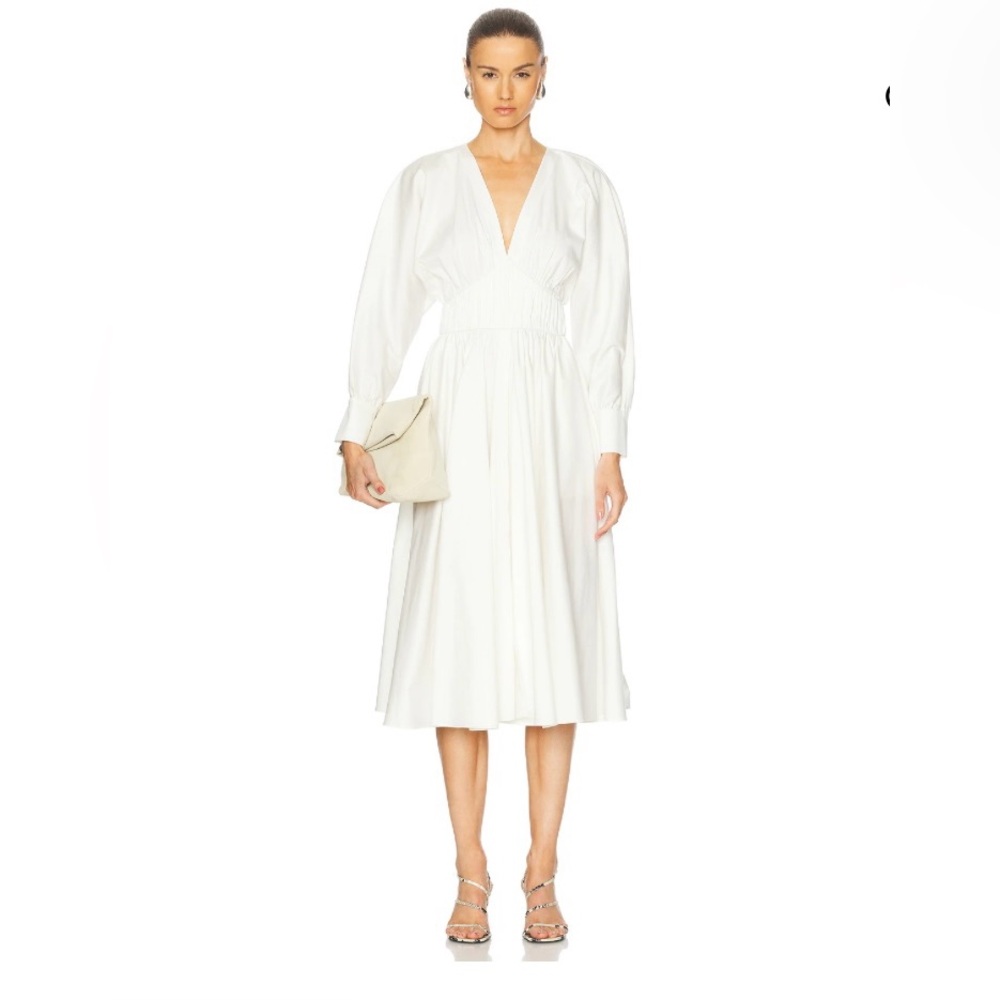 Alexis by Tuckernuck Viro-Dress in  white, size M
New with tags